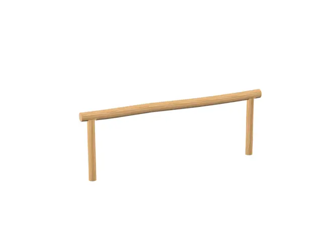 Robinio fitness balansebom L300 x B14 x H50 cm 