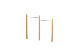 Robinio fitness kolb&#248;ttestativ dobbel L240 x B12 x H160 cm