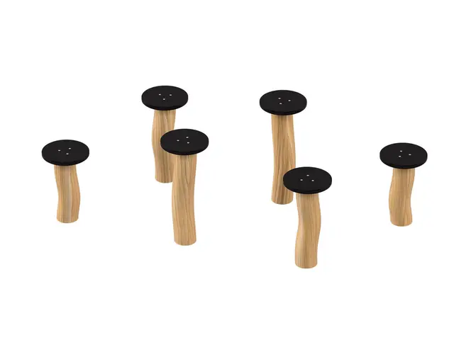 Robinio fitness balanseplater L200 x B86 x H62 cm 