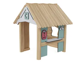 Playtown lekehus sykehus L159 x B145 x H175 cm