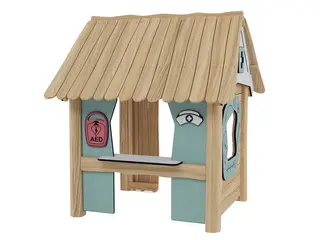 Playtown lekehus sykehus L159 x B145 x H175 cm