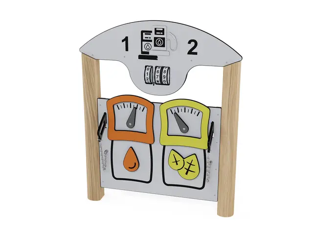 Playtown bensinstasjon L118 x B18 x H136 cm 