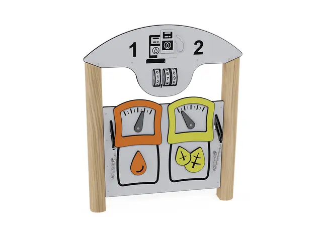 Playtown bensinstasjon L118 x B18 x H136 cm 