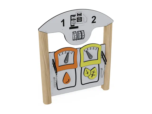 Playtown bensinstasjon L118 x B18 x H136 cm 