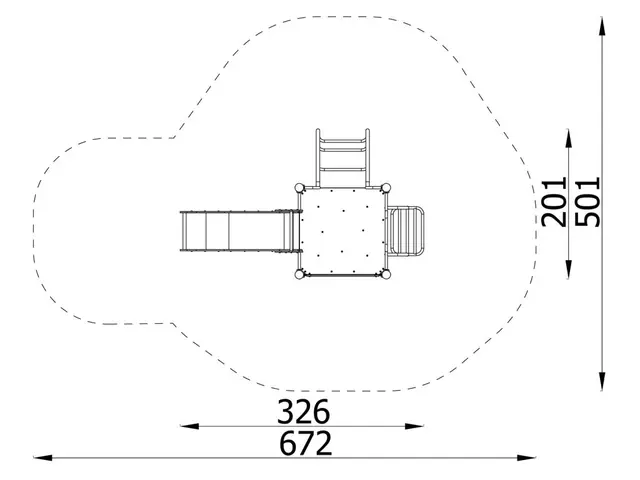 A4K lekeapparat 14 L201 x B326 x H234 cm 