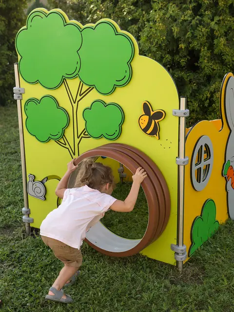 Milo lekehule med tunnel L149 x B131 x H152 cm 