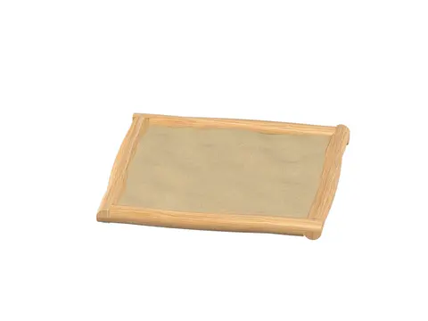 Robinio sandkasse L200 x B200 x H16 cm