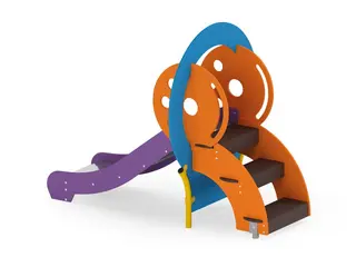 Sklie med trapp L193 x B105 x H136 cm