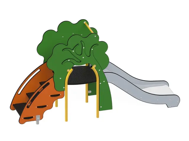 Sklie med trapp L59 x B242 x H135 cm 