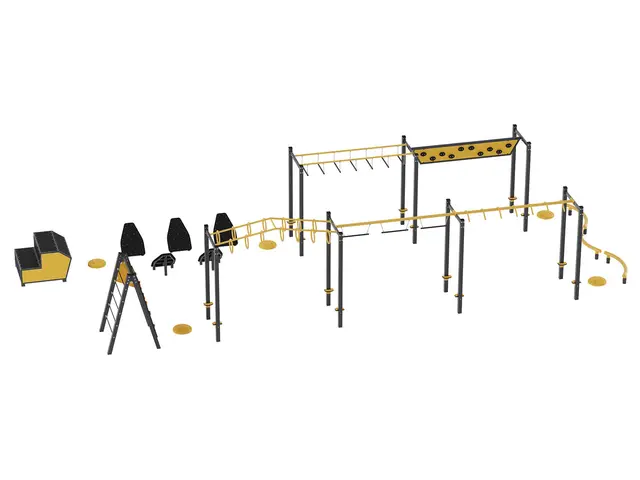 Ninja Workout Mastersett L1475 x B519 x H267 cm 