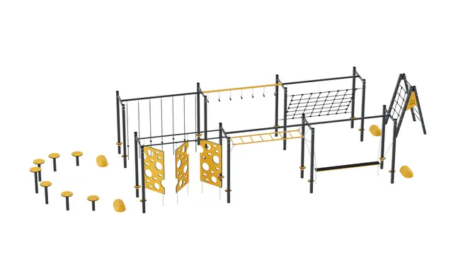 Ninja Workout Startersett L1506 x B469 x H251 cm 