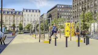 Ninja Workout Startersett L1506 x B469 x H251 cm
