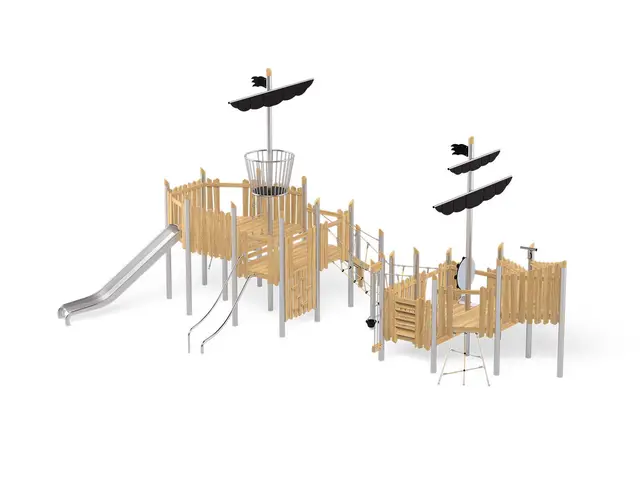 Robinio piratskip lekaapparat L976 x B583 x H473 cm 