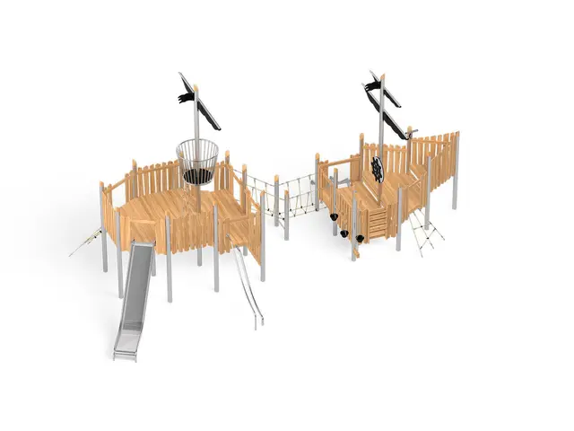 Robinio piratskip lekaapparat L976 x B583 x H473 cm 