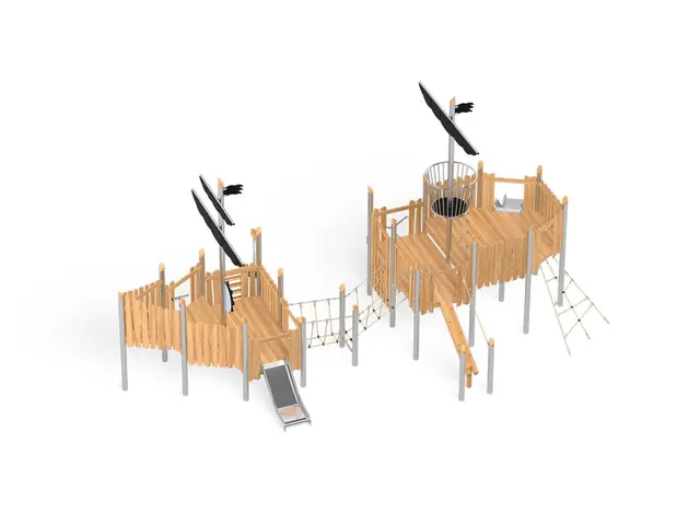 Robinio piratskip lekaapparat L976 x B583 x H473 cm 