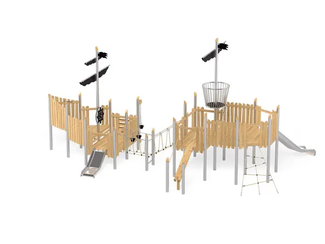 Robinio piratskip lekaapparat L976 x B583 x H473 cm 