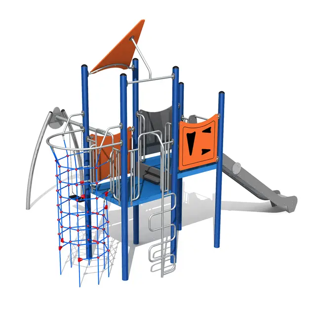 Barnas klatreborg 5 L629 x B476 cm 