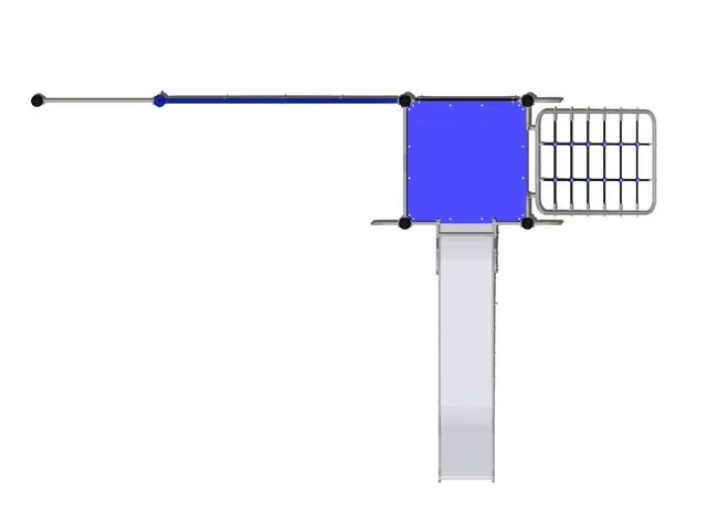 Barnas klatreborg 9 L594 x B368 x H300 cm 