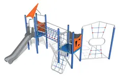 Barnas klatreborg 2 L676 x B533 cm