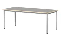Petter akustikkbord lys grå B180 x D80 x H72 cm