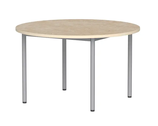 Petter akustikkbord beige Ø120 x H72 cm 