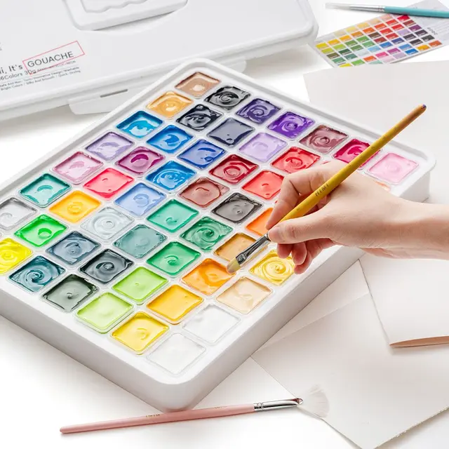 HIMI Jelly gouache sett 56 farger 