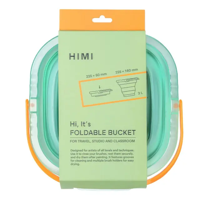 HIMI Sammenleggbar bøtte 2,5 l 