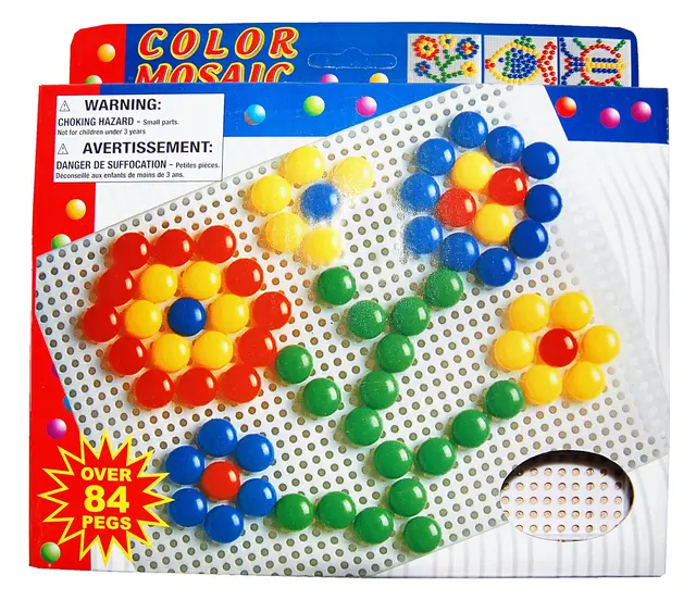 Stiftmosaikksett Brett og stifter 