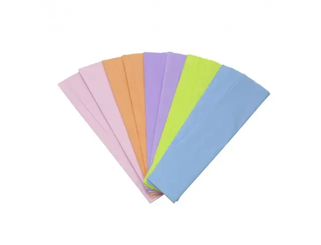 Kreppapir pastell mix 10 ruller 