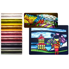 Cellofan bl&#229; B0,7 x L5 m