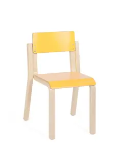 Maia stol  gul H31 cm 