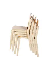 Maia stol hvit H26 cm