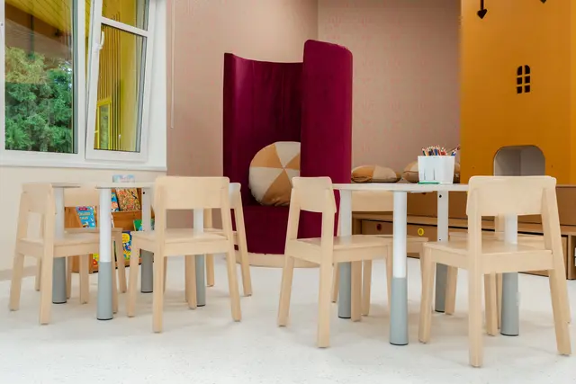 Mio stol natur H38 cm 