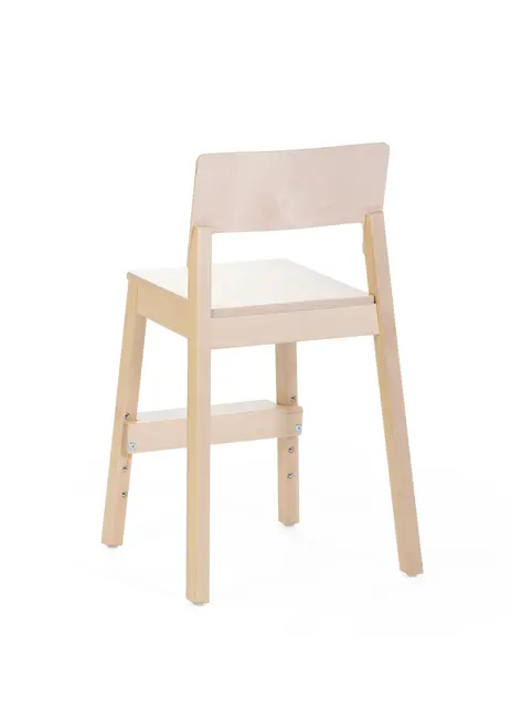 Mio stol med fotbrett natur B44 x D46 x H74 cm 