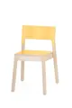 Mio stol gul H35 cm