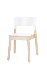 Mio stol hvit H35 cm