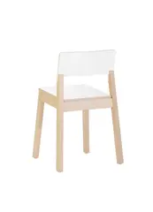 Mio stol hvit H35 cm