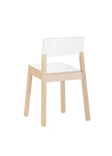 Mio stol hvit H38 cm