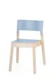 Mio stol lys blå H35 cm