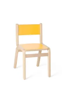 Mina stol gul H35 cm