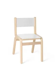 Mina stol hvit H35 cm
