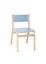 Mina stol lys blå H38 cm 