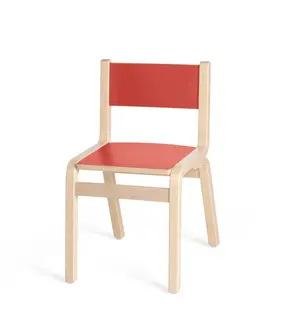 Mina stol rød H35 cm