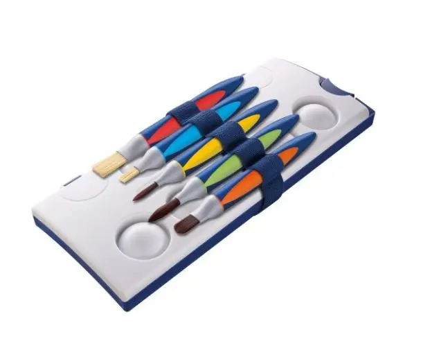 Pelikan ergonomisk penselsett 5 stk 