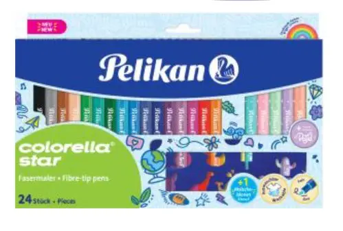 Pelikan tusjer 24 stk 