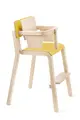 Maia stol høy med bøyle gul B44 x D49 x H74 cm