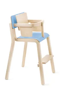 Maia stol høy med bøyle lys blå B44 x D49 x H74 cm