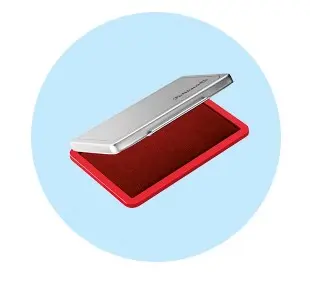 Pelikan stempelpute rød 50 x 70 mm 