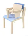 Maia stol med bøyle Lys blå H31 cm
