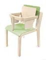 Maia stol med bøyle Lys grønn H31 cm